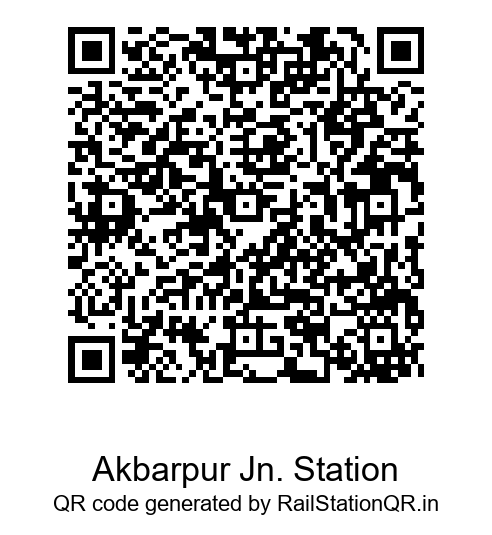 Akbarpur Jn. Station QR Code