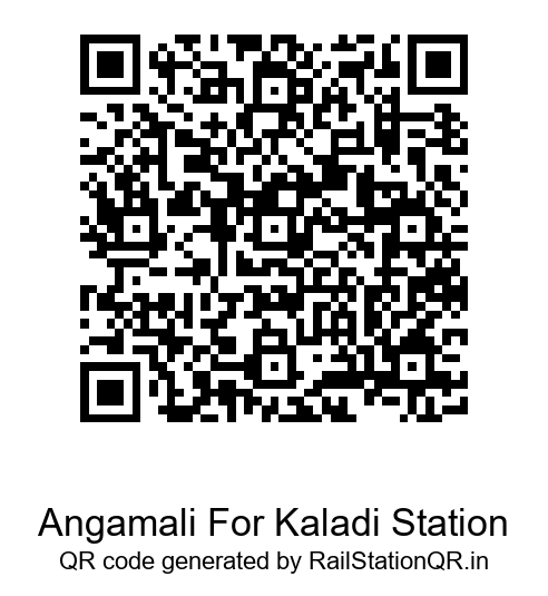 Angamali For Kaladi Station QR Code
