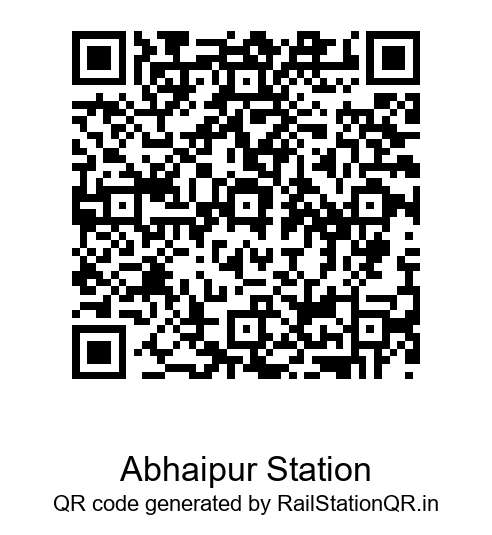 Abhaipur Station QR Code