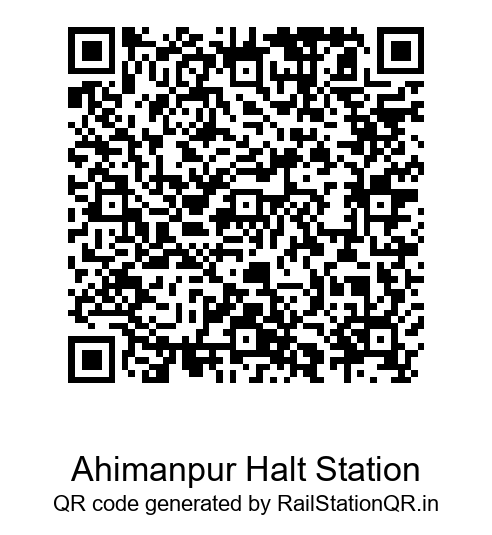 Ahimanpur Halt QR Code
