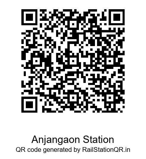 Anjangaon Station QR Code