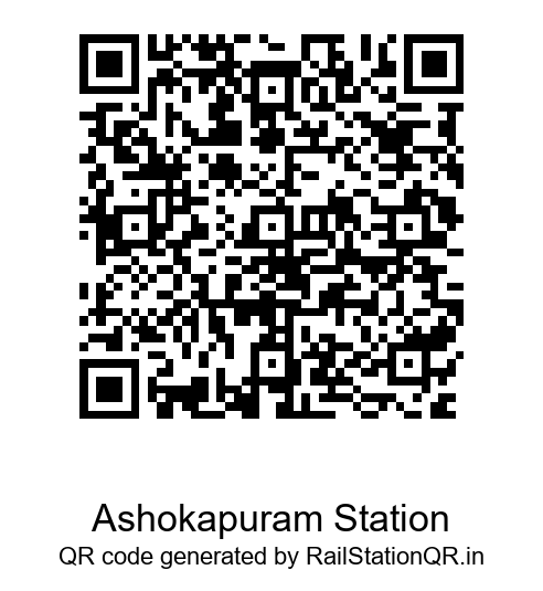 Ashokapuram Station QR Code