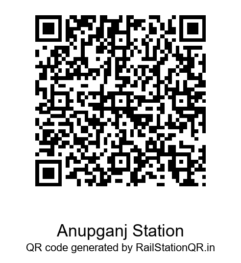 Anupganj Station QR Code
