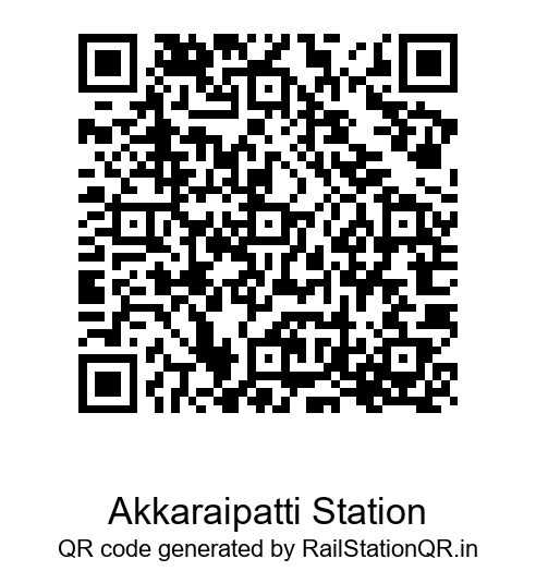 Akkaraipatti Station QR Code