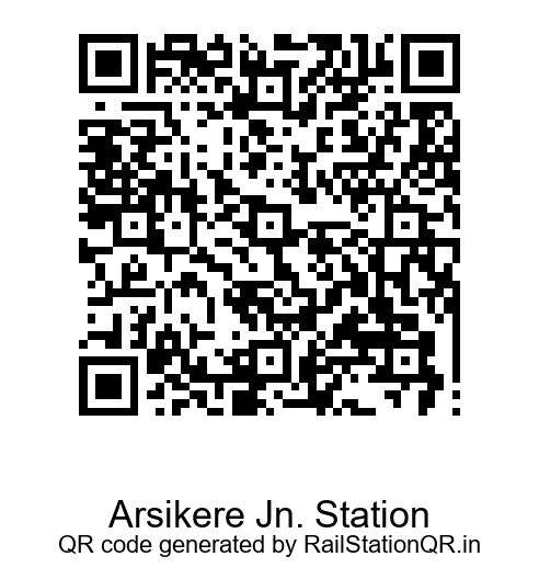 Arsikere Jn. Station QR Code