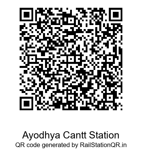 Ayodhya Cantt QR Code