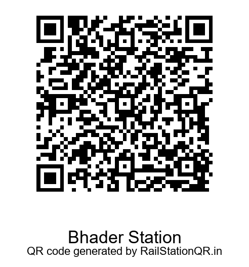 Bhader Station QR Code