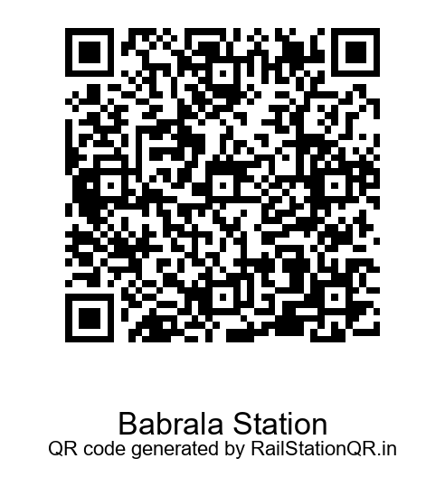 Babrala Station QR Code