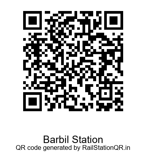 Barbil Station QR Code