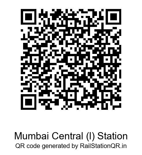 Mumbai Central (l) Station QR Code