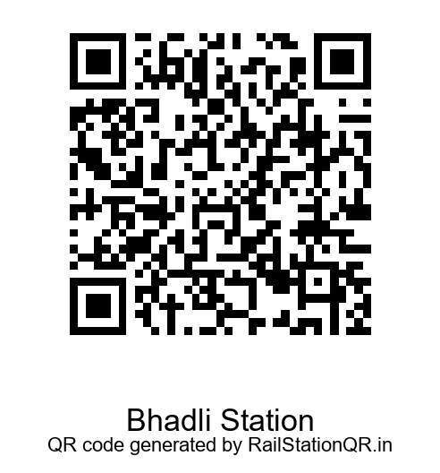 Bhadli Station QR Code