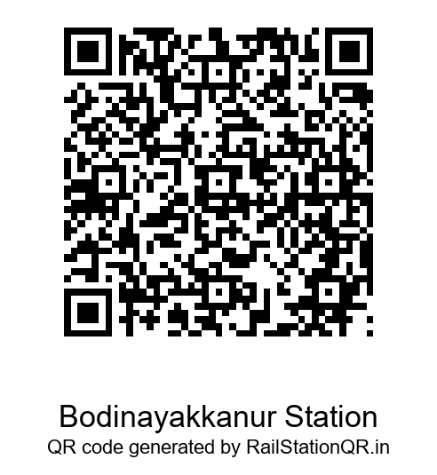Bodinayakkanur Station QR Code