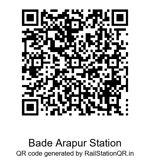 Bade Arapur QR Code