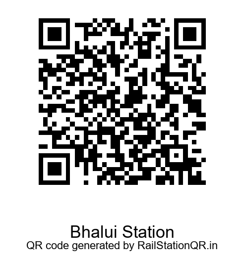 Bhalui Station QR Code