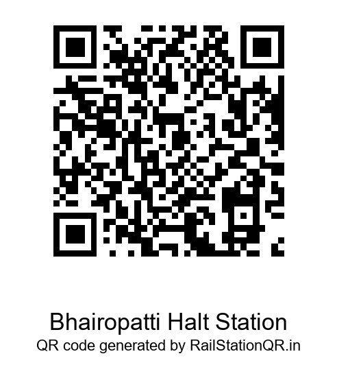 Bhairopatti Halt Station QR Code