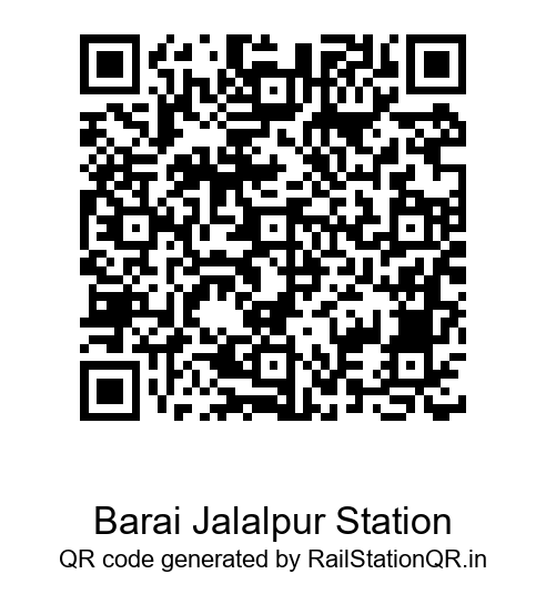 Barai Jalalpur Station QR Code
