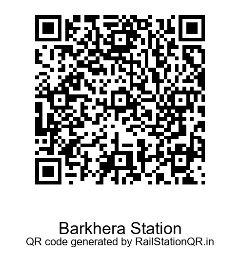 Barkhera Station QR Code