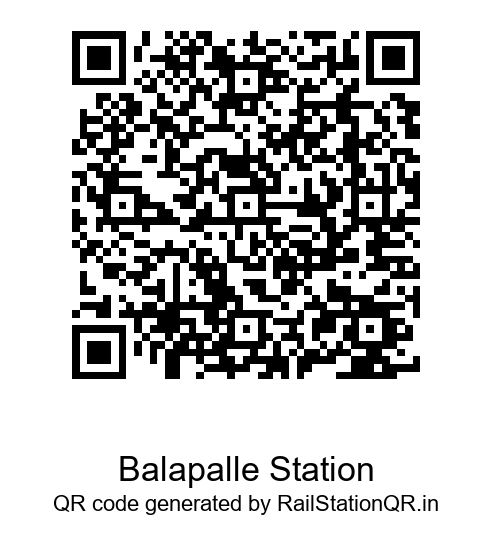 Balapalle Station QR Code