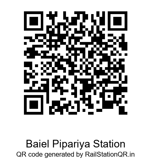 Baiel Pipariya Station QR Code