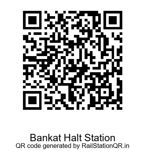 Bankat Halt Station QR Code