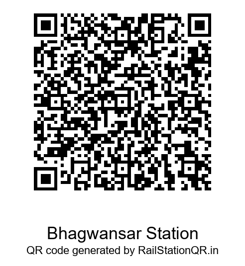 Bhagwansar Station QR Code