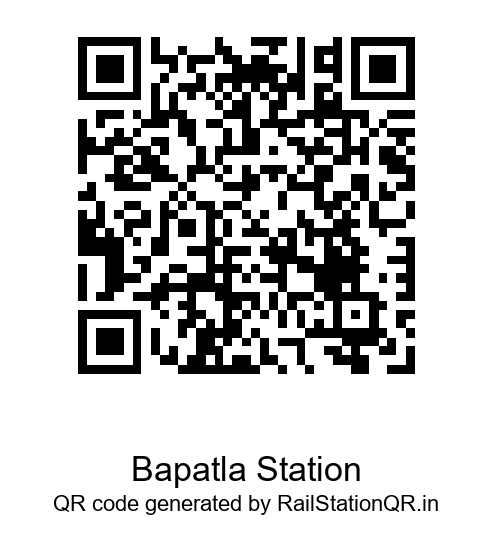 Bapatla Station QR Code