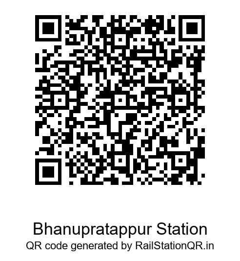 Bhanupratappur Station QR Code