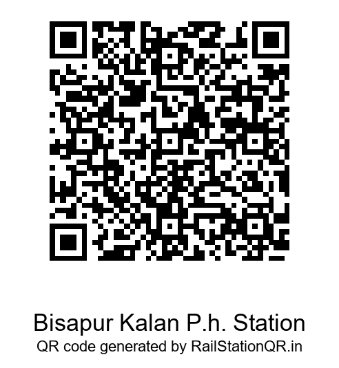 Bisapur Kalan Passenger Halt QR Code
