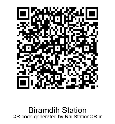 Biramdih Station QR Code