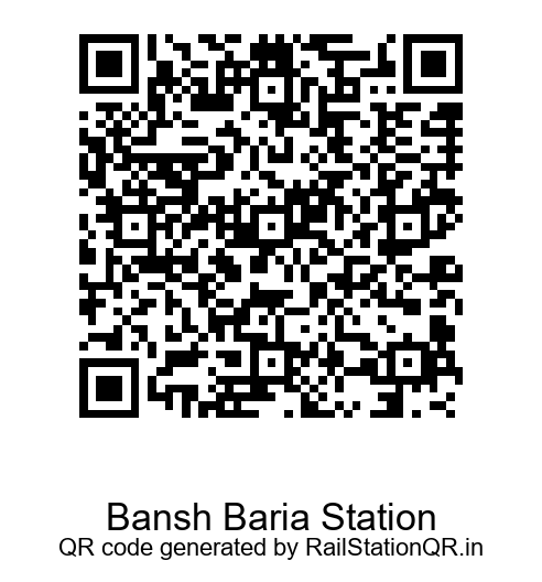 Bansh Baria Station QR Code