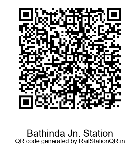 Bathinda Jn. Station QR Code