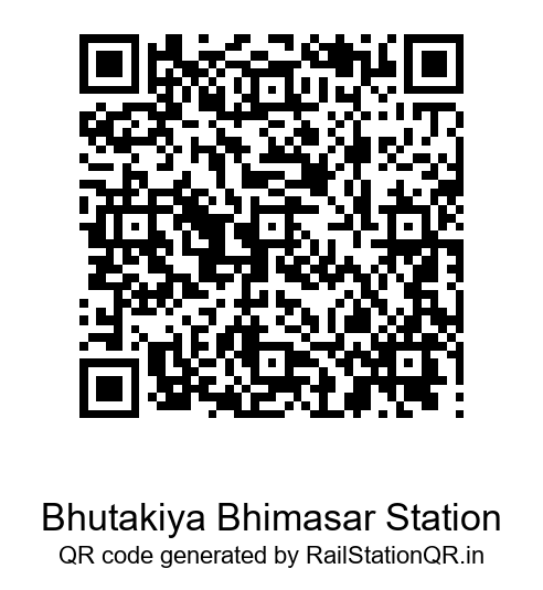 Bhutakiya Bhimasar Station QR Code