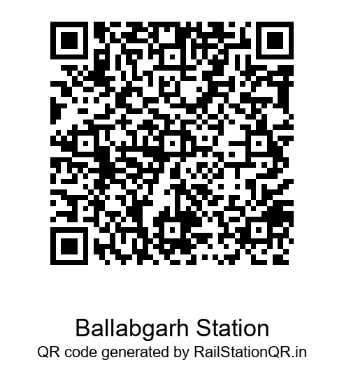 Ballabgarh QR Code