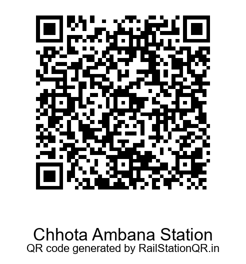 Chhota Ambana Station QR Code