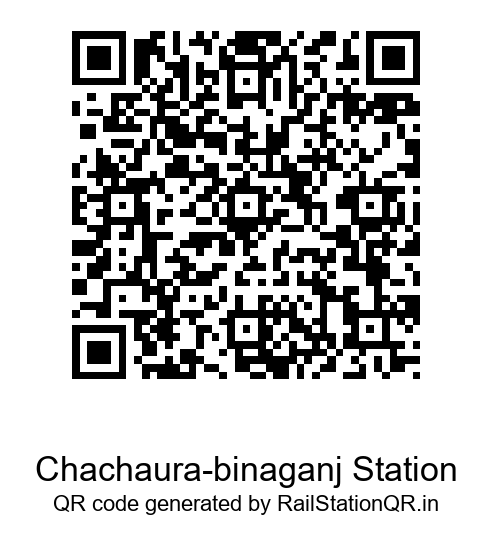 Chachaura-binaganj Station QR Code