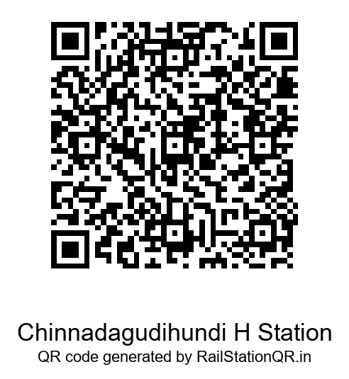 Chinnadagudihundi Halt QR Code