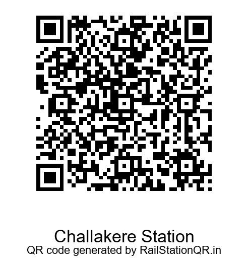 Challakere Station QR Code