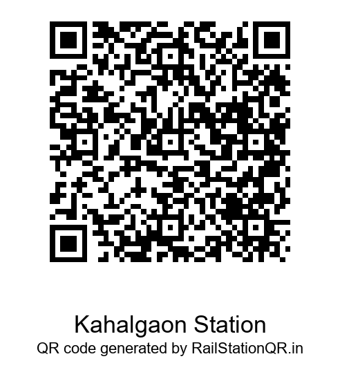 Kahalgaon Station QR Code