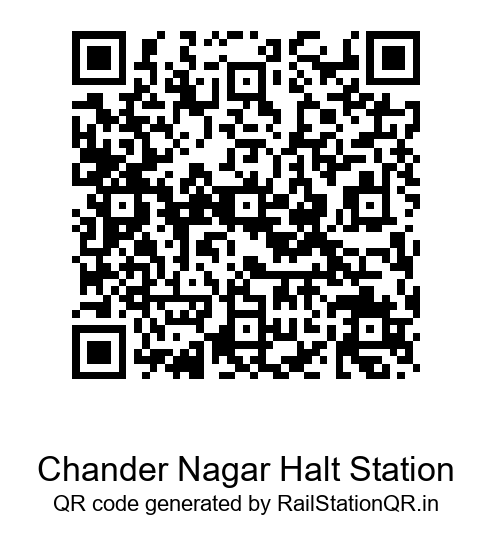 Chander Nagar Halt QR Code