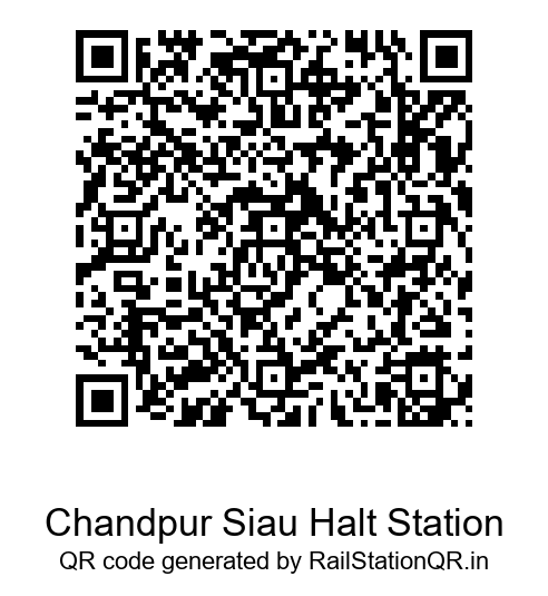 Chandpur Siau Halt QR Code