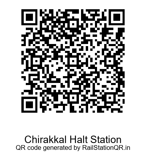 Chirakkal Halt QR Code