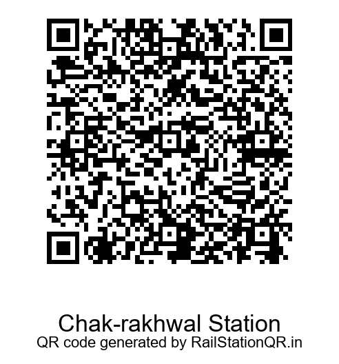 Chak-rakhwal Station QR Code