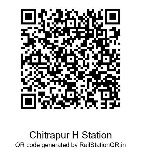 Chitrapur Halt QR Code