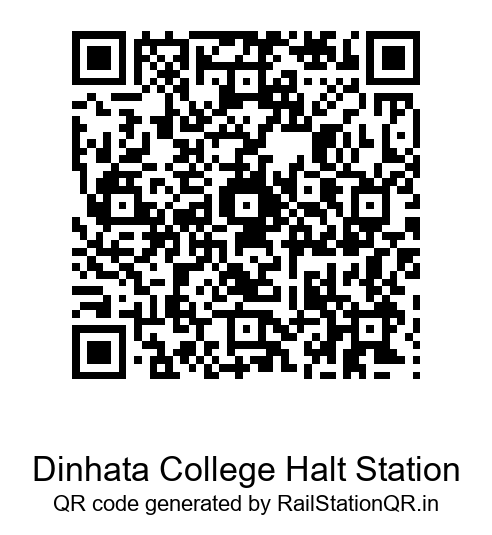 Dinhata College Halt QR Code
