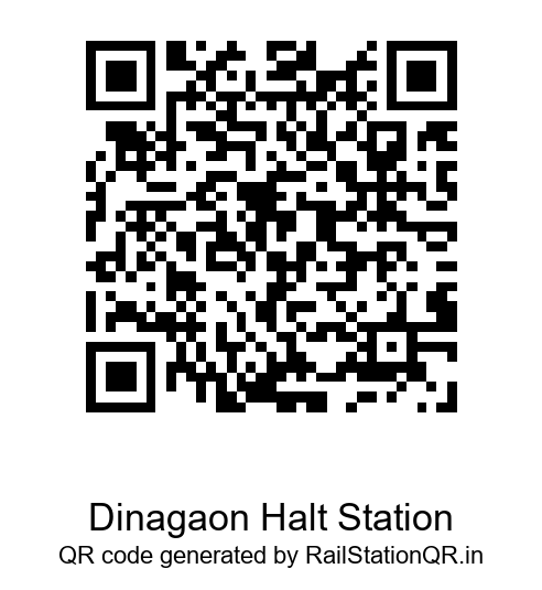 Dinagaon Halt QR Code