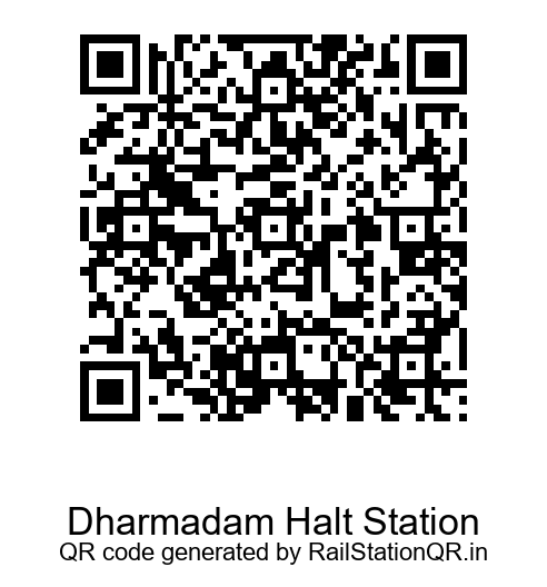Dharmadam Halt QR Code