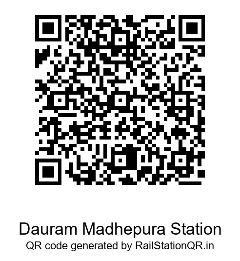 Dauram Madhepura Station QR Code