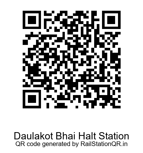 Daulakot Bhai Halt Station QR Code