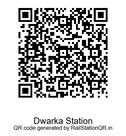 Dwarka Station QR Code