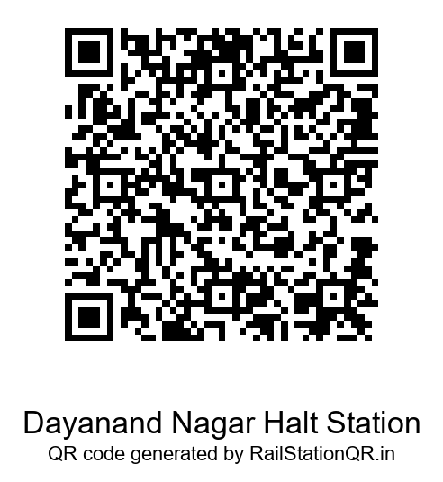 Dayanand Nagar Halt QR Code